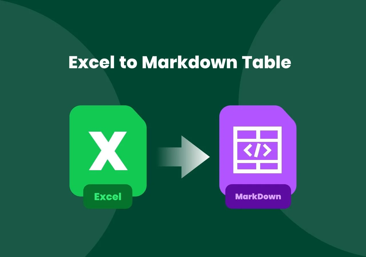 Excel to Markdown Table: Convert Excel Data to Markdown Easily