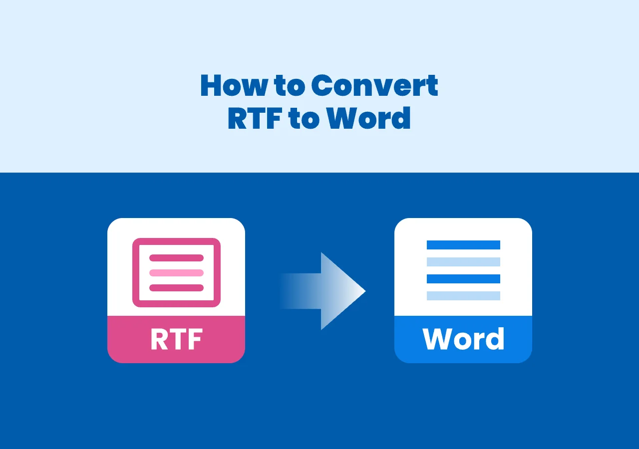 A Complete Guide to Converting RTF to Word in 3 Ways